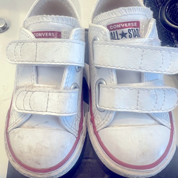 Converse Chuck Taylor All Star Unisex Infant 6 Sneakers white leather - Picture 5 of 5